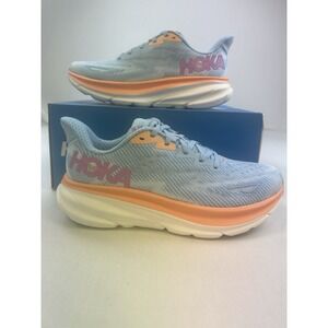 HOKA ONE ONE CLIFTON 9 WOMEN'S  RUNNING SHOES  AIRY BLUE/ICE WATER US 6.5